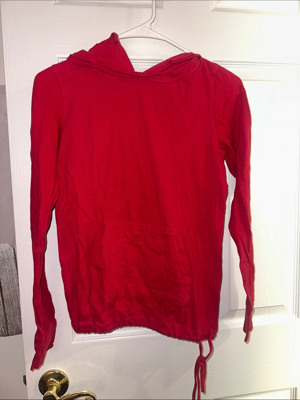 Kids Red Hoodie Top